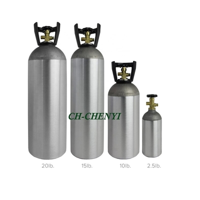 Aquarium Aluminium CO2-cilinder met CGA320-klep voor bierdrankvat